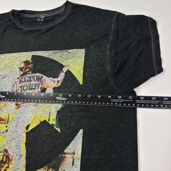 Elton John 2018‎ Goodbye Yellow Brick Road Farewell Tour Soft Tee Adult Size L - Picture 8 of 9